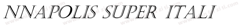 nnapolis Super-Itali字体转换